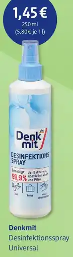 dm drogerie Denkmit Desinfektionsspray Universal Angebot