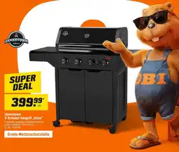 OBI Jamestown 4-Brenner-Gasgrill,,Knox" Angebot