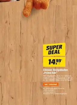 OBI Classen Designboden „Prime Oak" Angebot