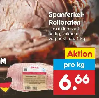 Netto Marken-Discount Spanferkel Rollbraten 1kg Angebot