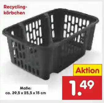 Netto Marken-Discount Recyclingkörbchen Angebot