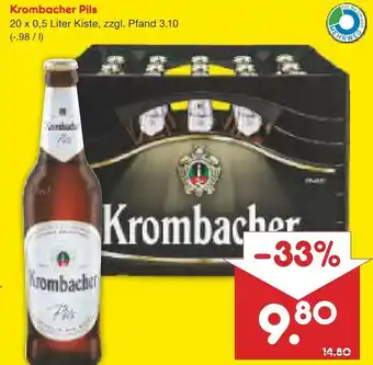 Netto Marken-Discount Krombacher Pils 20x0,5L Angebot