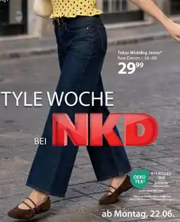 NKD Tokio Wideleg Jeans Angebot