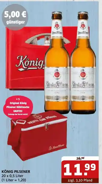 Getränke Quelle KÖNIG PILSENER Angebot