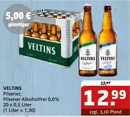 Getränke Quelle VELTINS Pilsener, Pilsener Alkoholfrei 0,0% Angebot