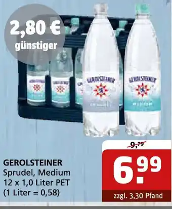 Getränke Quelle GEROLSTEINER Sprudel, Medium Angebot