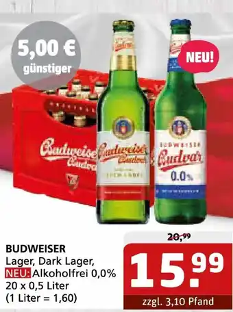 Getränke Quelle BUDWEISER Angebot