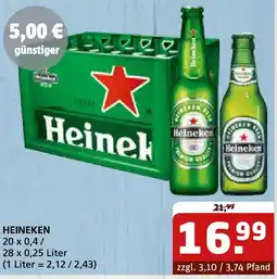 Getränke Quelle HEINEKEN Angebot