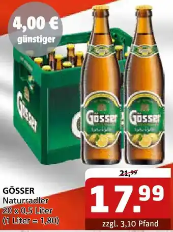 Getränke Quelle GÖSSER Naturradler Angebot