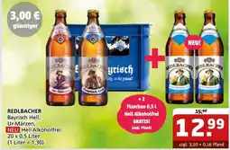 Getränke Quelle REDLBACHER Bayrisch Hell, Ur-Märzen, NEU: Hell Alkoholfrei Angebot