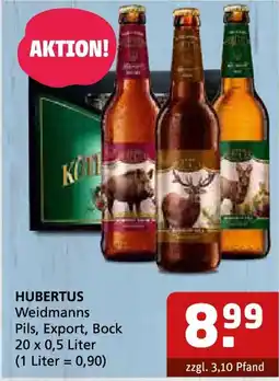Getränke Quelle HUBERTUS Weidmanns Angebot