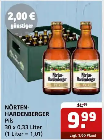 Getränke Quelle NÖRTEN- HARDENBERGER Pils Angebot