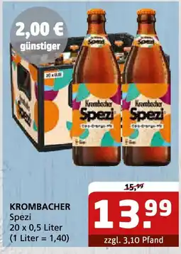 Getränke Quelle KROMBACHER Spezi Angebot