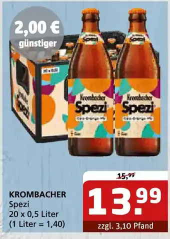 Getränke Quelle KROMBACHER Spezi Angebot
