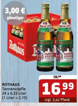 Getränke Quelle ROTHAUS Tannenzäpfle Angebot