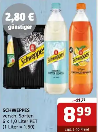 Getränke Quelle Schweppes Angebot