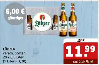 Getränke Quelle LÜBZER Angebot