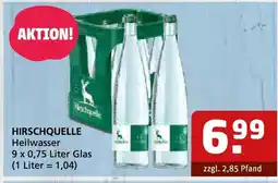 Getränke Quelle HIRSCHQUELLE Heilwasser Angebot