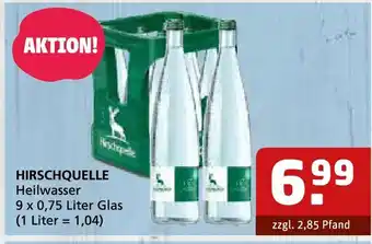 Getränke Quelle HIRSCHQUELLE Heilwasser Angebot