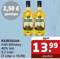 Getränke Quelle KILBEGGAN Irish Whiskey Angebot