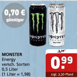 Getränke Quelle MONSTER Energy Angebot