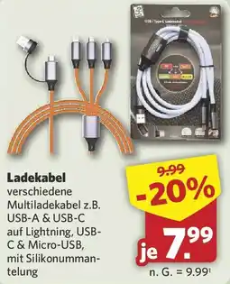 Combi Ladekabel Angebot