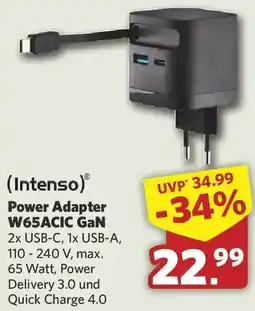 Combi Intenso Power Adapter W65ACIC GaN Angebot