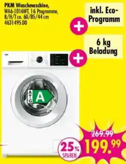 Möbel Boss PKM Waschmaschine Angebot