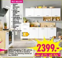 Möbel Boss IMPULS Einbauküche Angebot