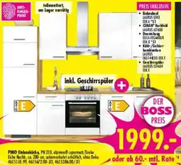 Möbel Boss PINO Einbauküche Angebot