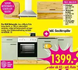 Möbel Boss Flex-Well Küchenzeile Angebot