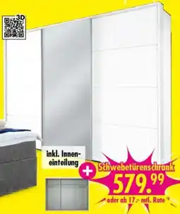 Möbel Boss Schwebetürenschrank Angebot