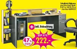 Möbel Boss Schreibtisch Highscore Angebot