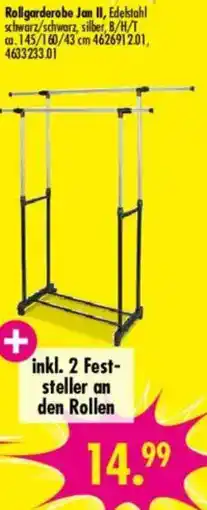 Möbel Boss Rollgarderobe Jan II Angebot