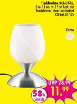 Möbel Boss Tischleuchte Angebot