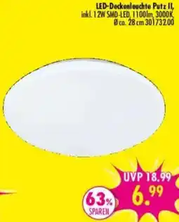 Möbel Boss LED-Deckenleuchte Putz II Angebot