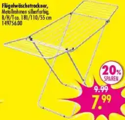 Möbel Boss Flügelwäschetrockner Angebot