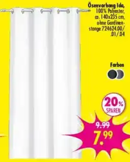 Möbel Boss Ösenvorhang Ida Angebot