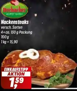 Simmel Drebacher Nackensteaks Angebot