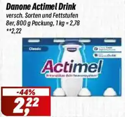 Simmel Danone Actimel Drink Angebot