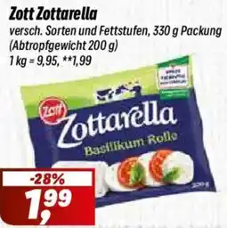 Simmel Zott Zottarella Angebot