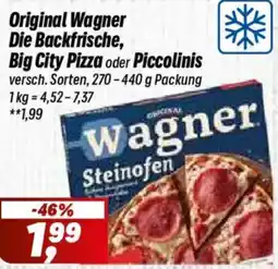 Simmel Original Wagner Die Backfrische, Big City Pizza oder Piccolinis Angebot