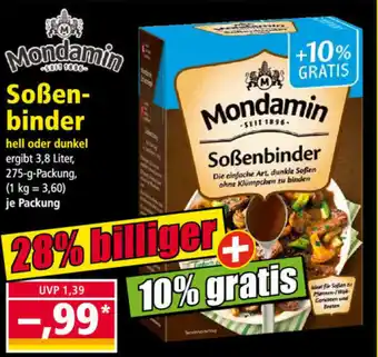 Norma Mondamin Soßenbinder 275g Angebot