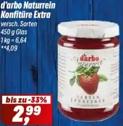 Simmel d'arbo Naturrein Konfitüre Extra Angebot