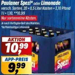 Simmel Paulaner Spezi oder Limonade Angebot
