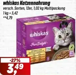 Simmel whiskas Katzennahrung Angebot