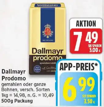 nah & gut Dallmayr Prodomo Angebot