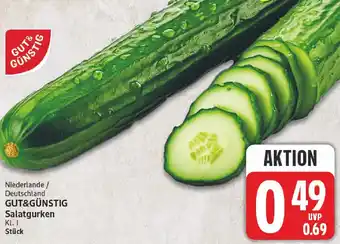 nah & gut GUT&GÜNSTIG Salatgurken Angebot