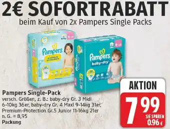 nah & gut Pampers Single-Pack Angebot