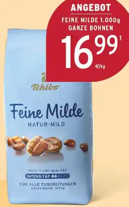 nah & gut Tchibo feine milde ganze bohnen Angebot